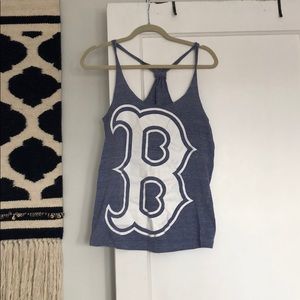 Racer back Boston Red Sox tank top